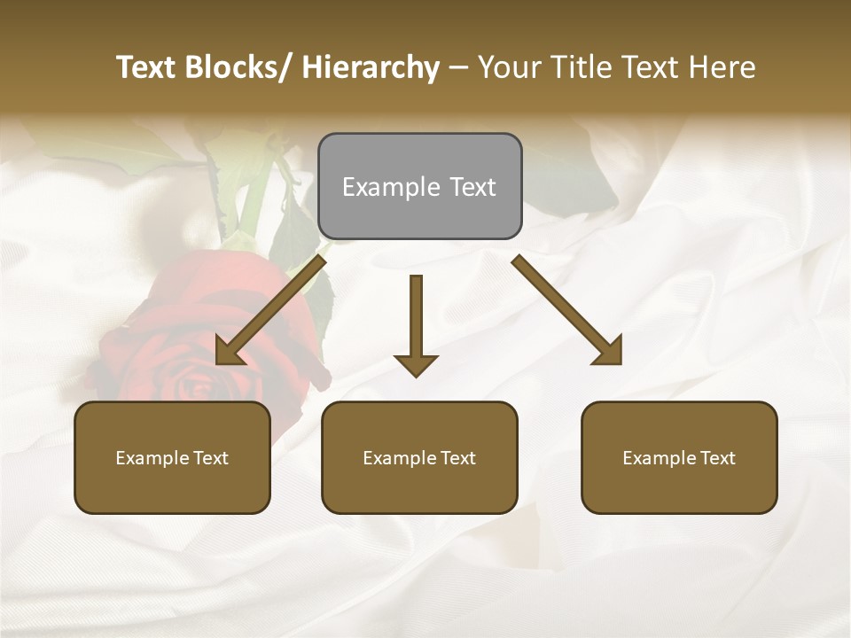 Fabric Sensuality Gift PowerPoint Template