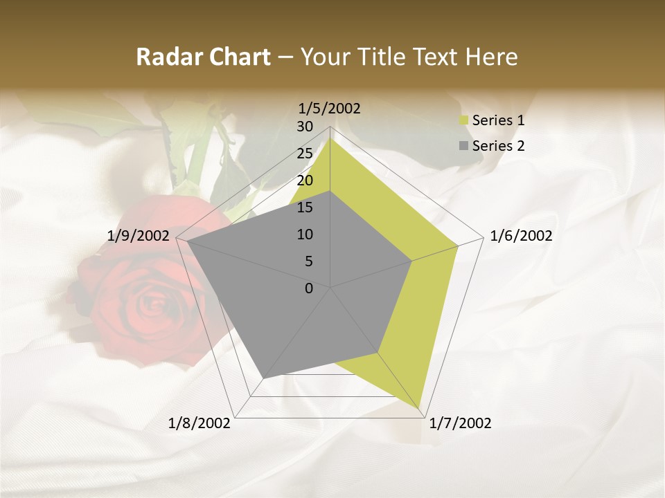 Fabric Sensuality Gift PowerPoint Template