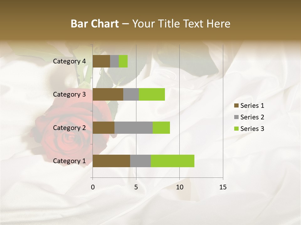 Fabric Sensuality Gift PowerPoint Template