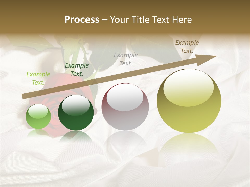 Fabric Sensuality Gift PowerPoint Template