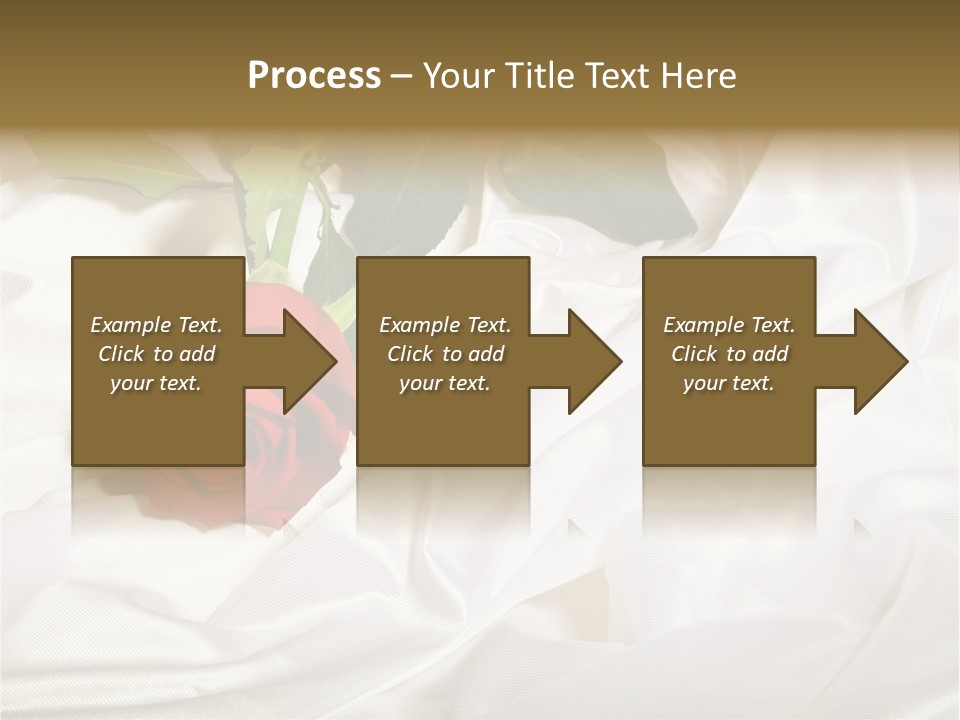 Fabric Sensuality Gift PowerPoint Template