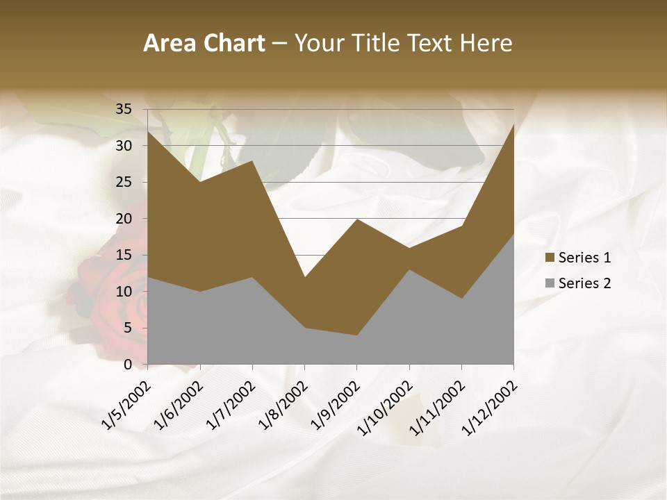 Fabric Sensuality Gift PowerPoint Template