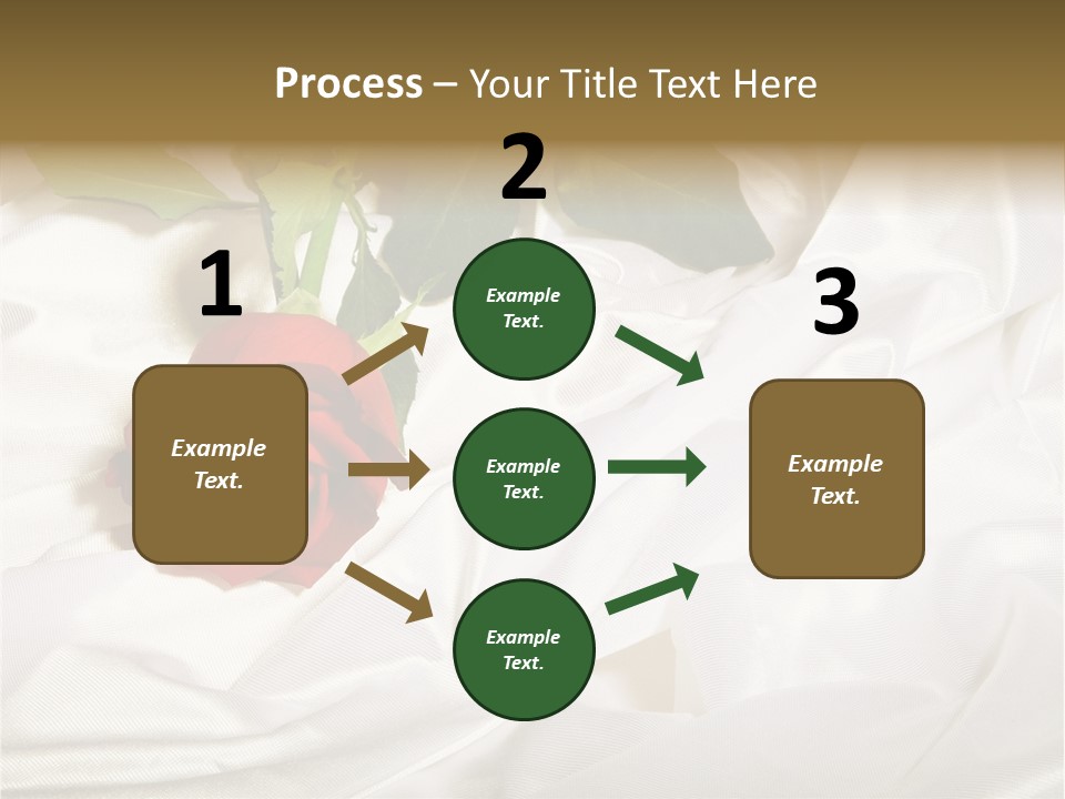 Fabric Sensuality Gift PowerPoint Template