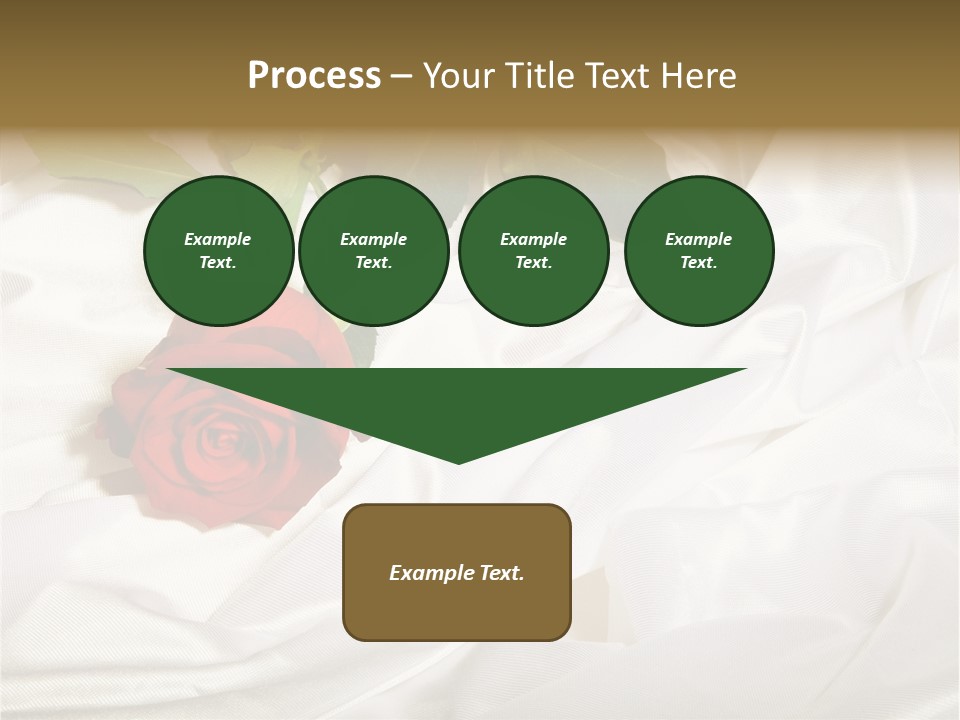 Fabric Sensuality Gift PowerPoint Template