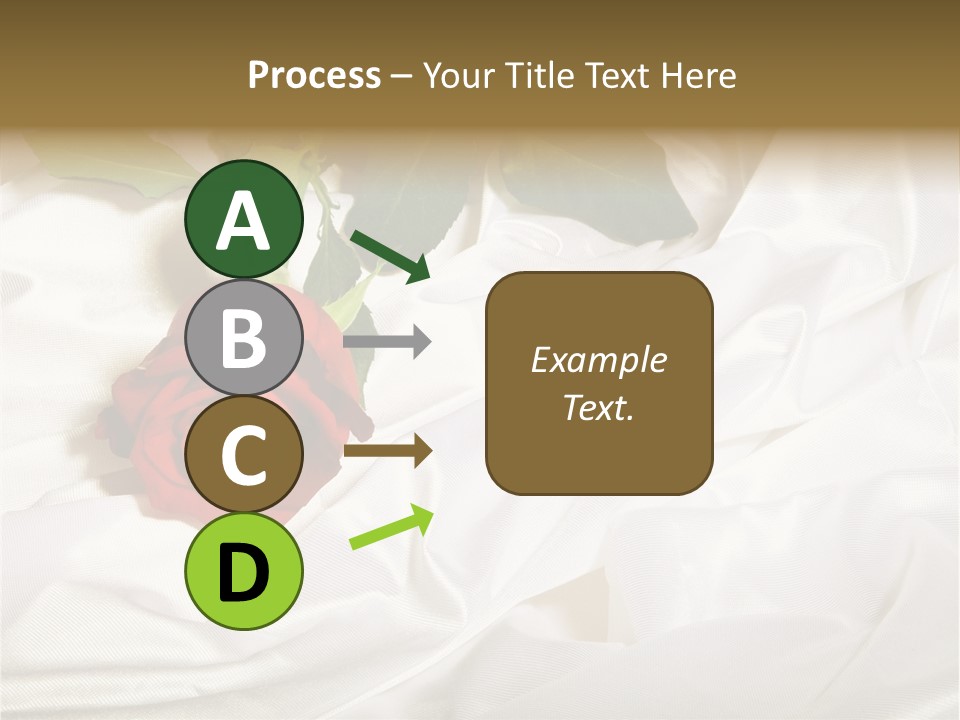 Fabric Sensuality Gift PowerPoint Template