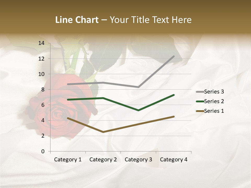 Fabric Sensuality Gift PowerPoint Template