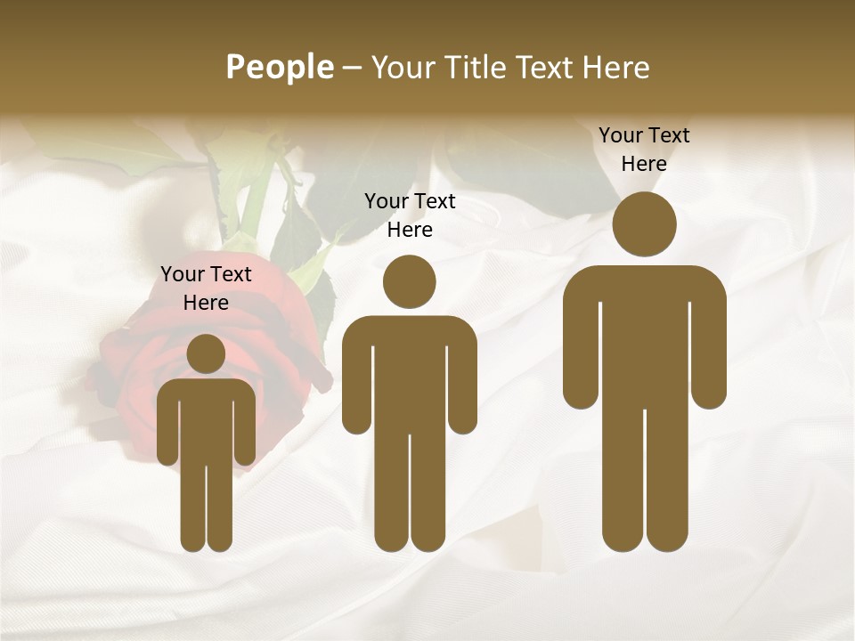 Fabric Sensuality Gift PowerPoint Template