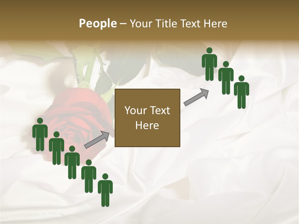 Fabric Sensuality Gift PowerPoint Template