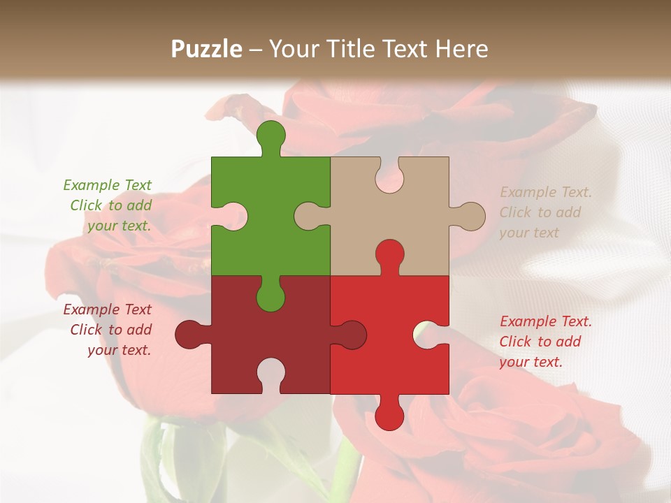 Romance Decoration Sensuality PowerPoint Template