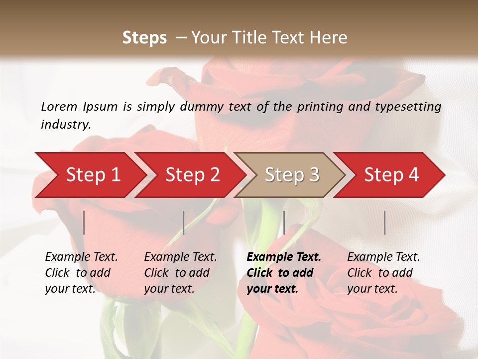 Romance Decoration Sensuality PowerPoint Template