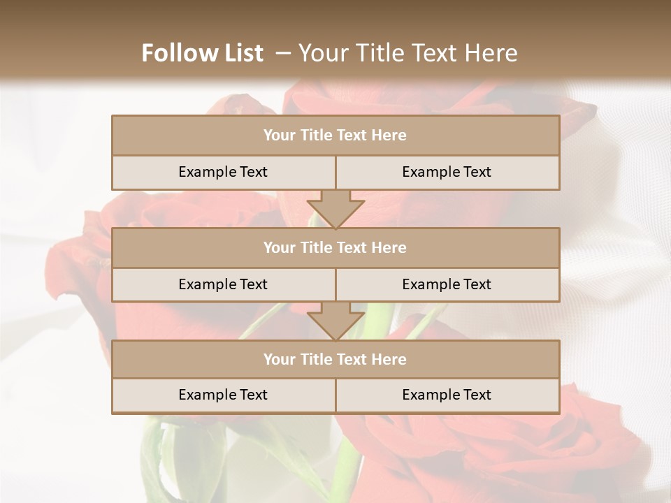 Romance Decoration Sensuality PowerPoint Template