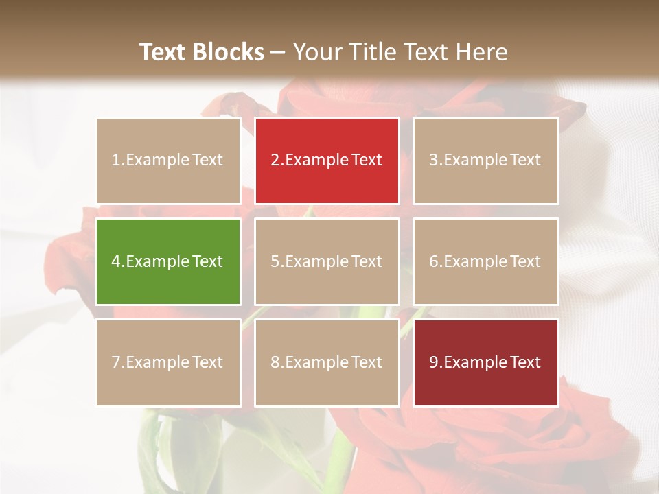 Romance Decoration Sensuality PowerPoint Template