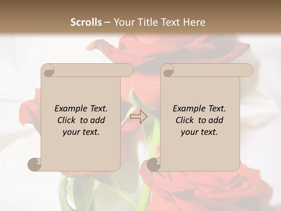 Romance Decoration Sensuality PowerPoint Template