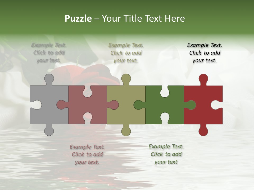 Sensuality Gift Glamour PowerPoint Template