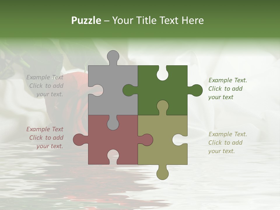 Sensuality Gift Glamour PowerPoint Template