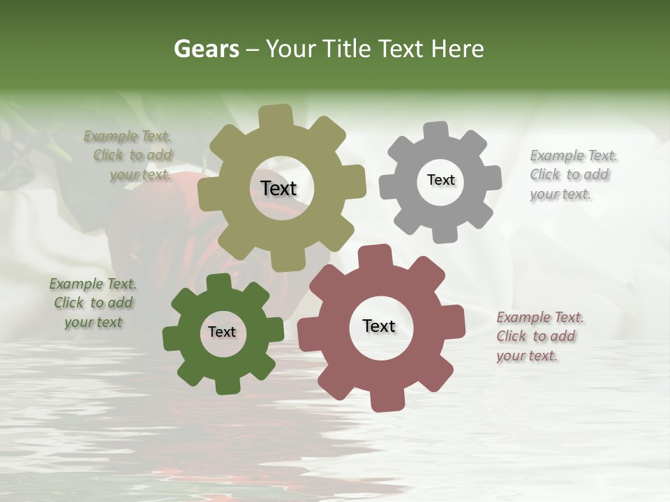 Sensuality Gift Glamour PowerPoint Template