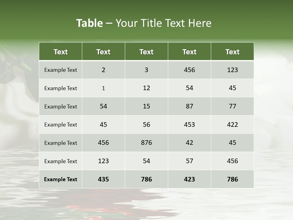 Sensuality Gift Glamour PowerPoint Template
