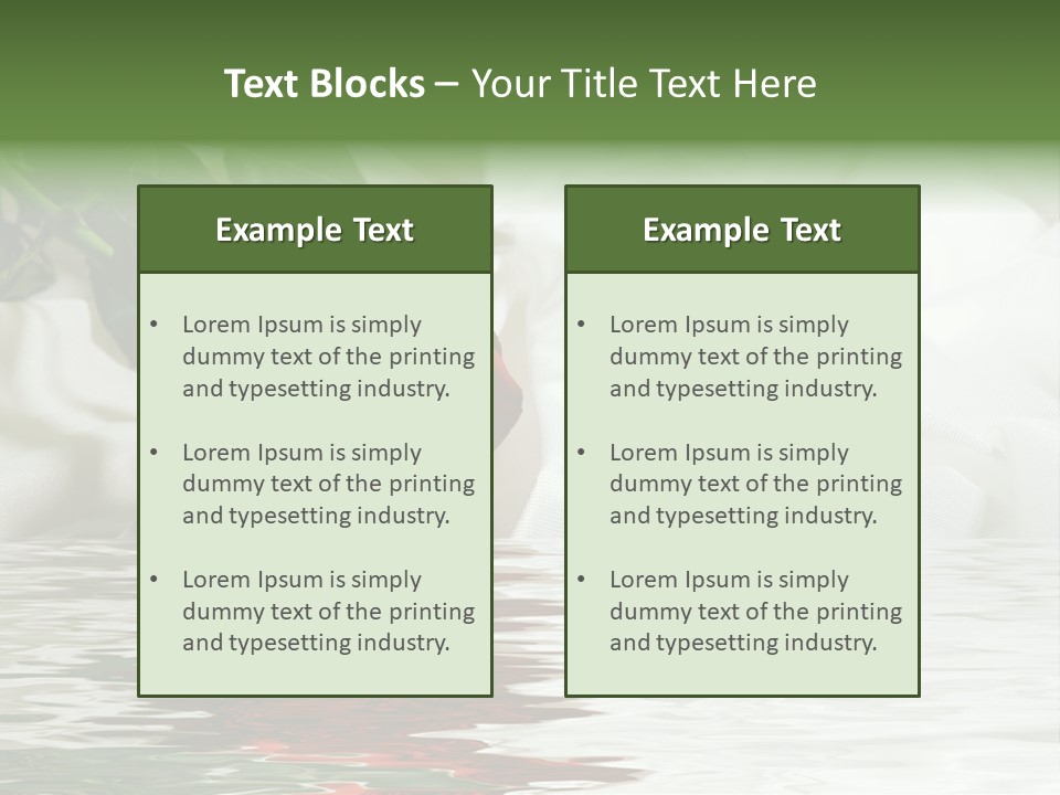 Sensuality Gift Glamour PowerPoint Template