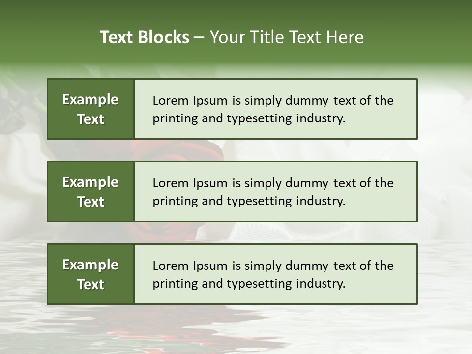 Sensuality Gift Glamour PowerPoint Template