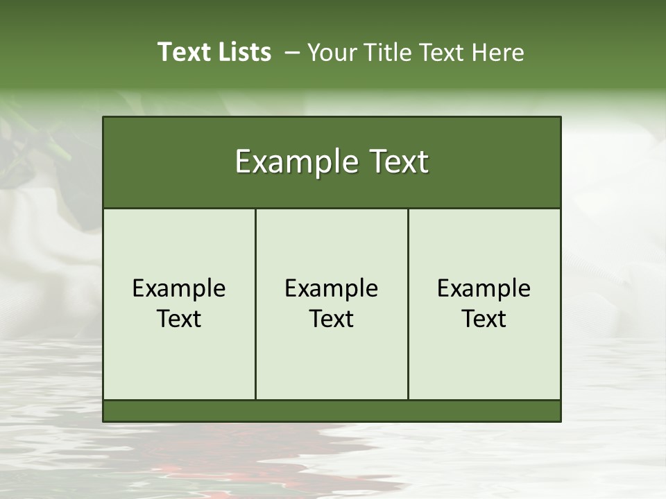 Sensuality Gift Glamour PowerPoint Template