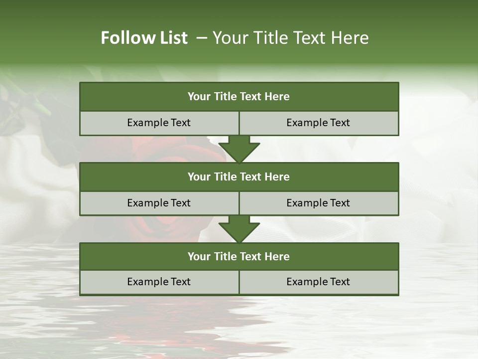 Sensuality Gift Glamour PowerPoint Template