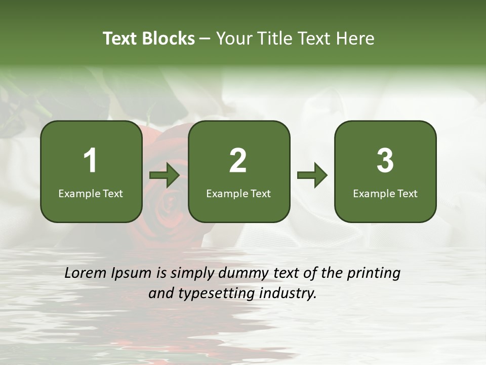 Sensuality Gift Glamour PowerPoint Template