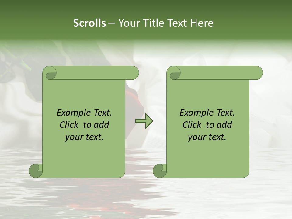 Sensuality Gift Glamour PowerPoint Template