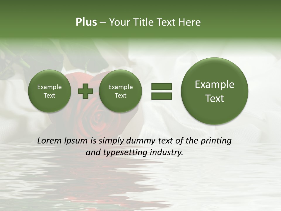 Sensuality Gift Glamour PowerPoint Template