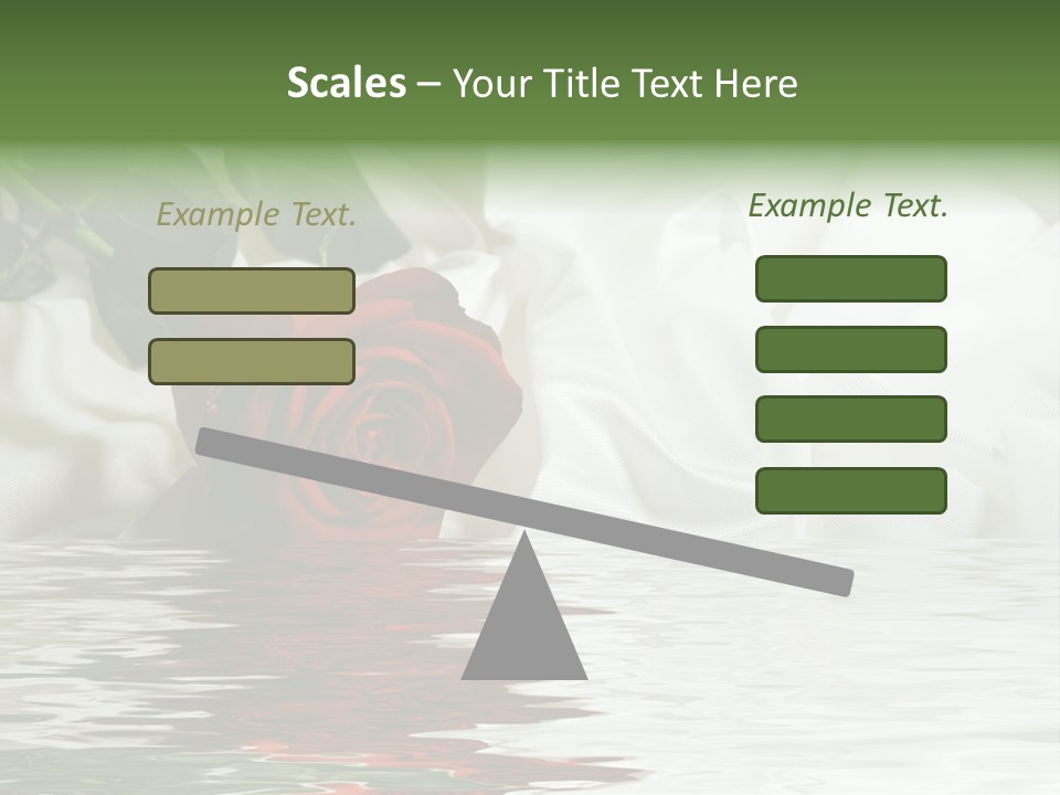 Sensuality Gift Glamour PowerPoint Template
