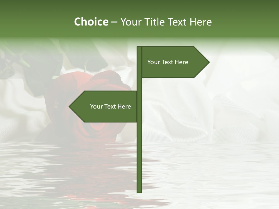 Sensuality Gift Glamour PowerPoint Template