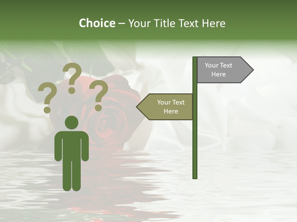 Sensuality Gift Glamour PowerPoint Template