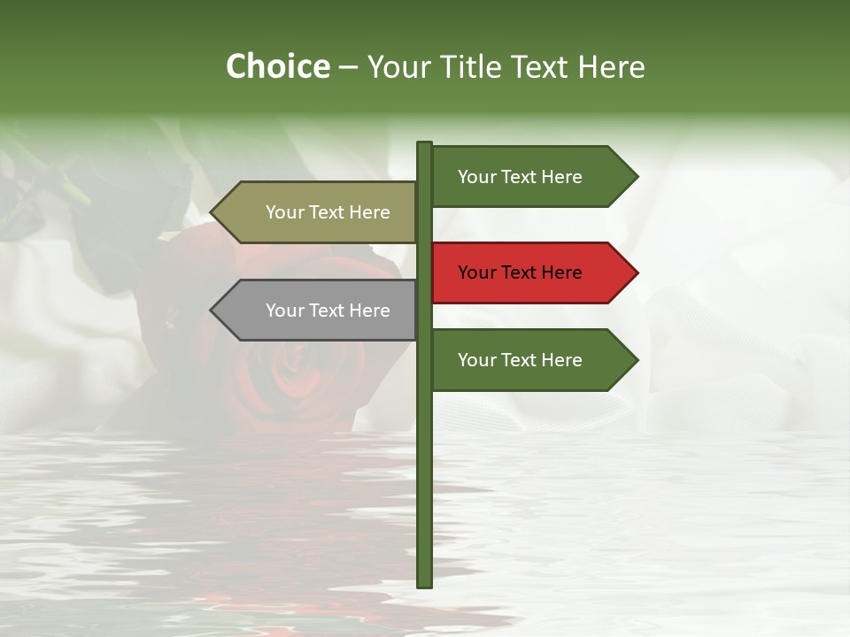 Sensuality Gift Glamour PowerPoint Template