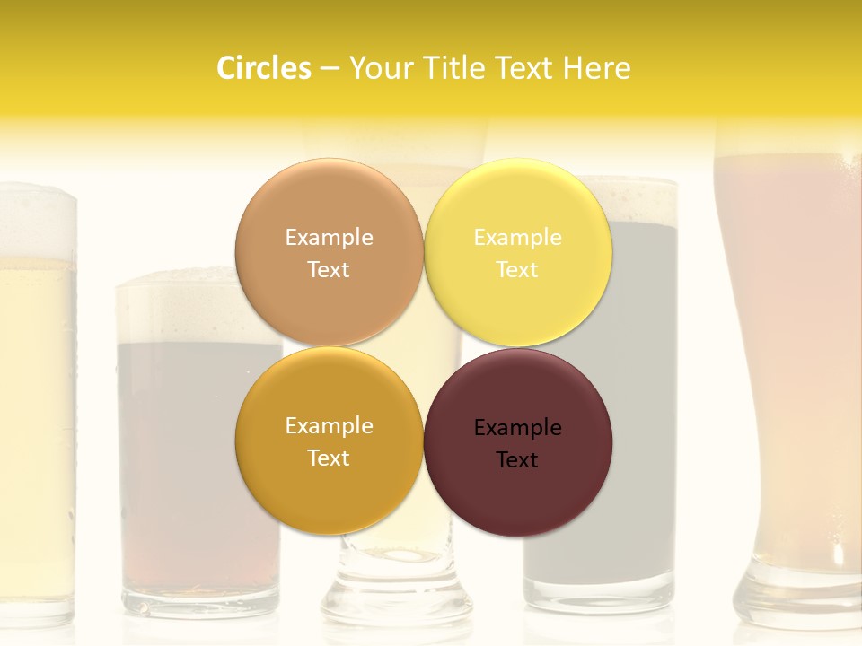 Schaum Bockbier Schwarzbier PowerPoint Template