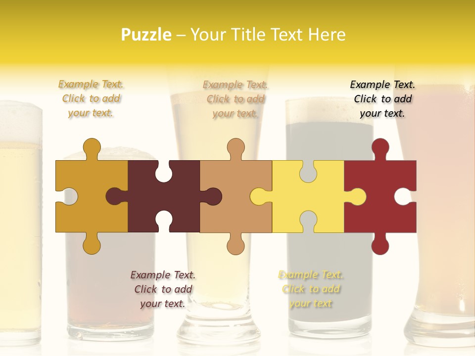 Schaum Bockbier Schwarzbier PowerPoint Template