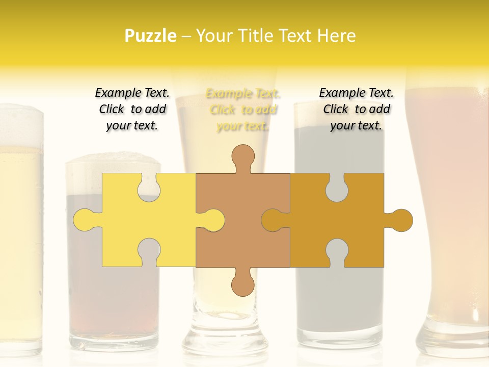 Schaum Bockbier Schwarzbier PowerPoint Template