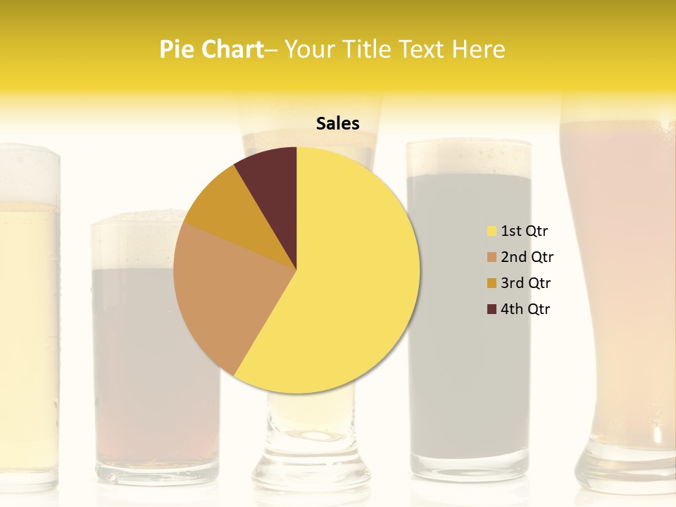 Schaum Bockbier Schwarzbier PowerPoint Template