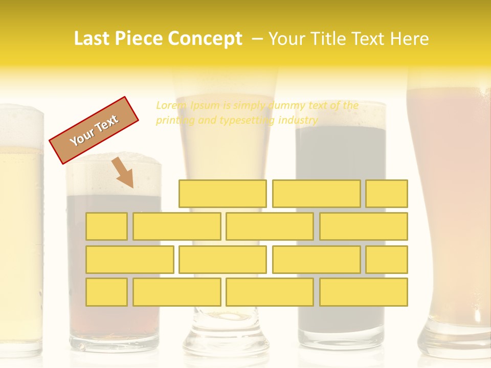 Schaum Bockbier Schwarzbier PowerPoint Template