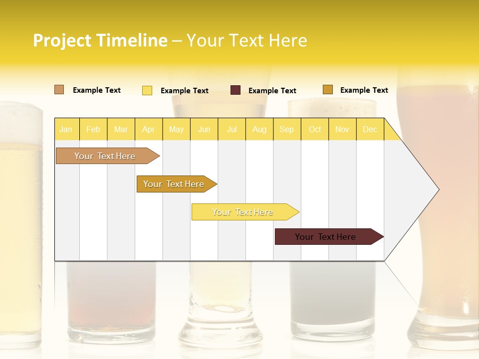 Schaum Bockbier Schwarzbier PowerPoint Template