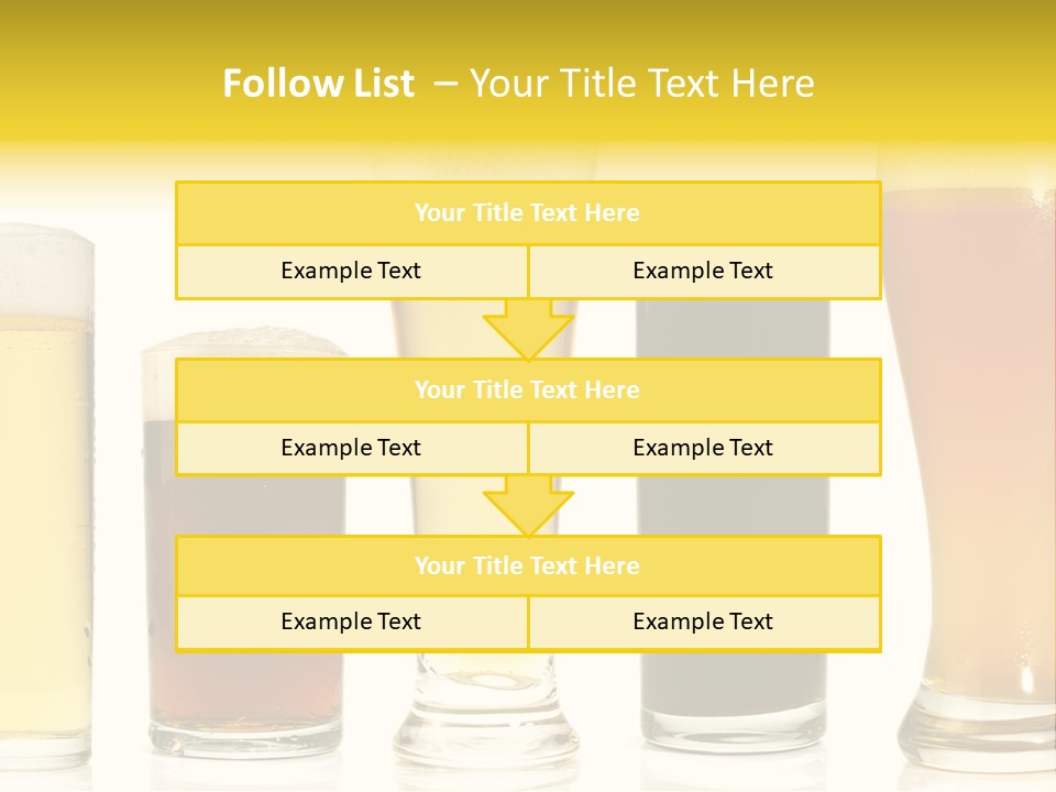 Schaum Bockbier Schwarzbier PowerPoint Template