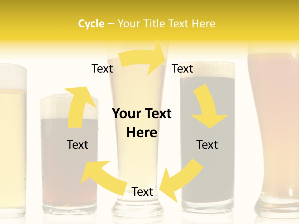 Schaum Bockbier Schwarzbier PowerPoint Template