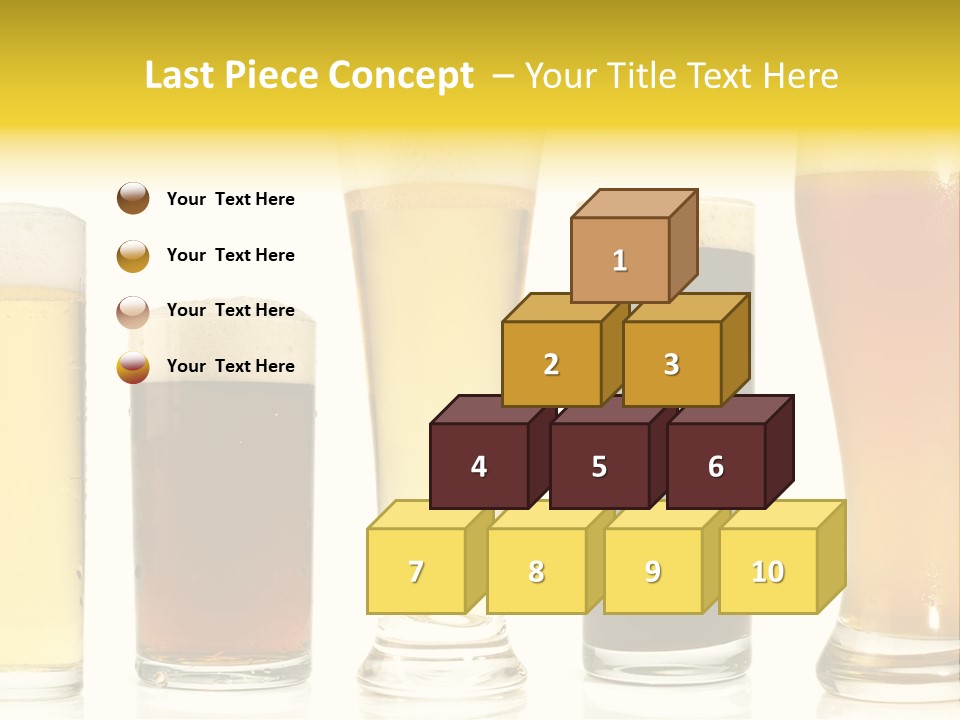 Schaum Bockbier Schwarzbier PowerPoint Template