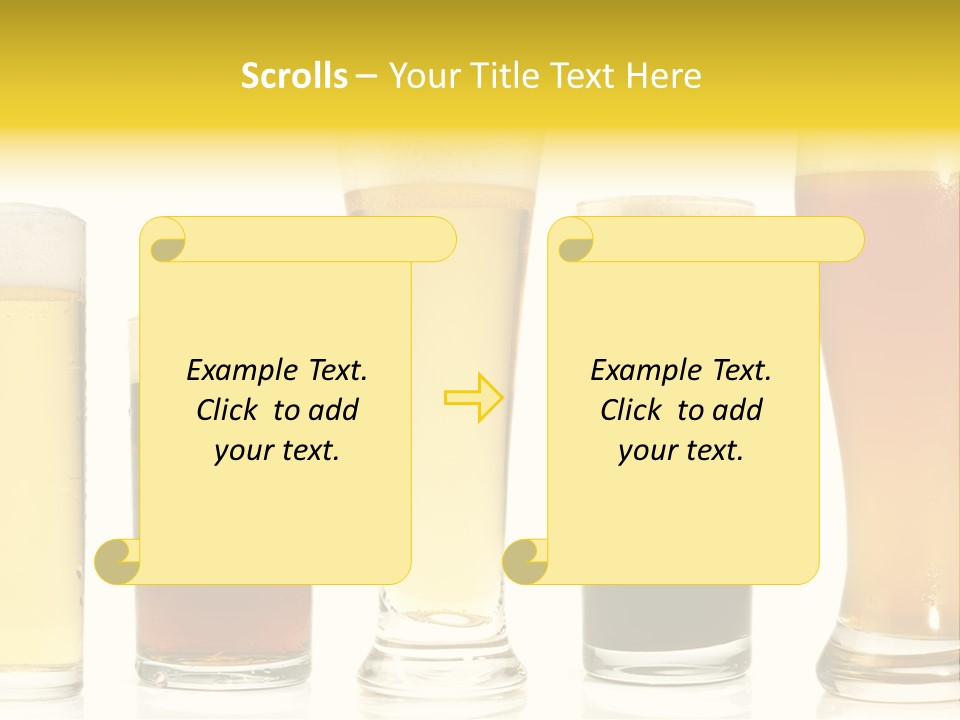 Schaum Bockbier Schwarzbier PowerPoint Template