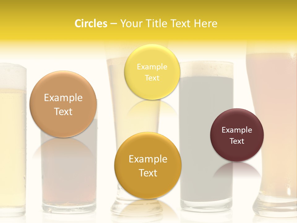 Schaum Bockbier Schwarzbier PowerPoint Template