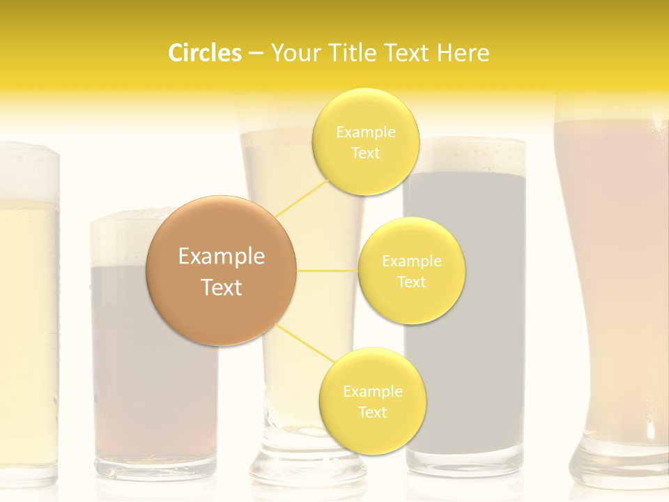 Schaum Bockbier Schwarzbier PowerPoint Template