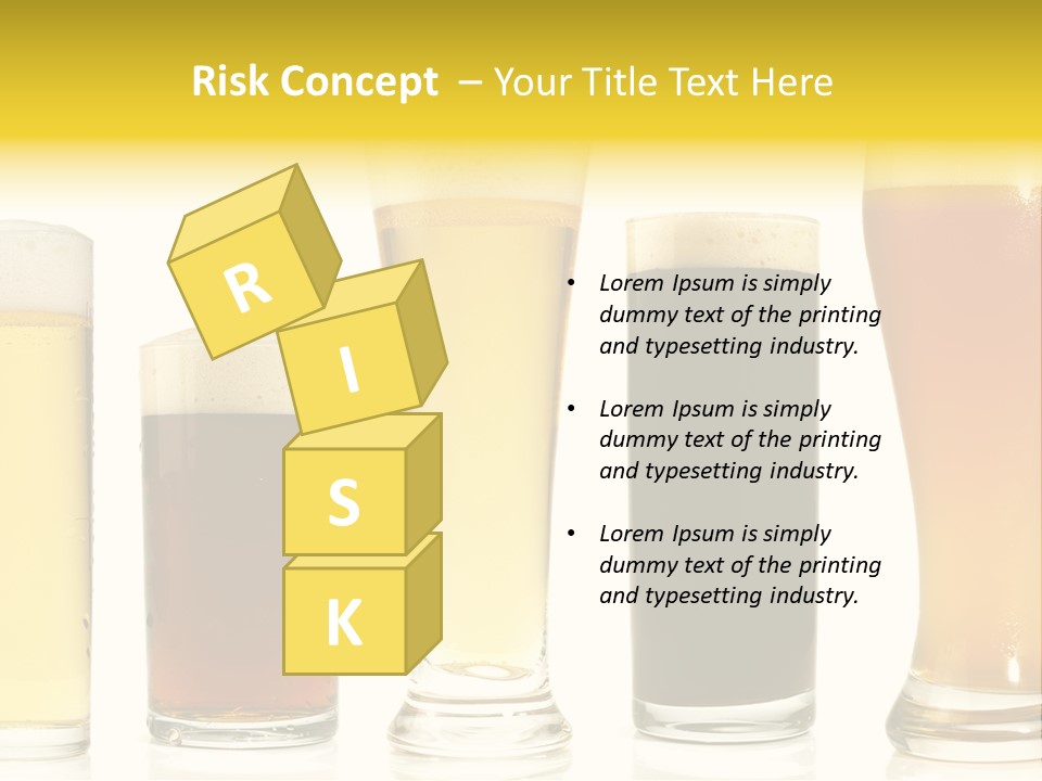 Schaum Bockbier Schwarzbier PowerPoint Template