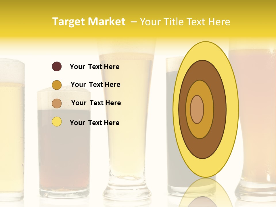 Schaum Bockbier Schwarzbier PowerPoint Template