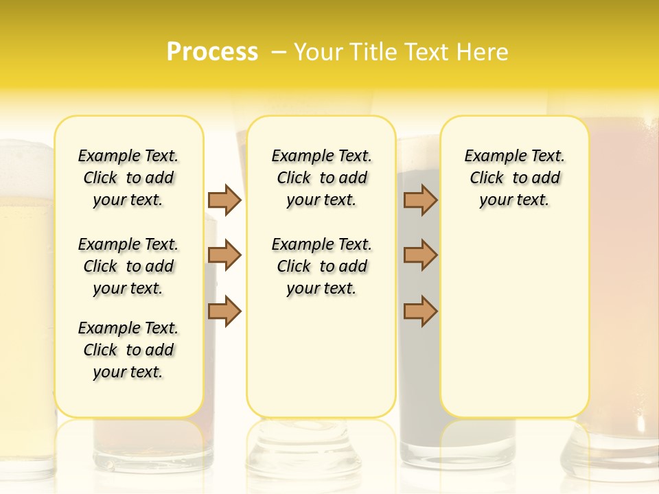 Schaum Bockbier Schwarzbier PowerPoint Template