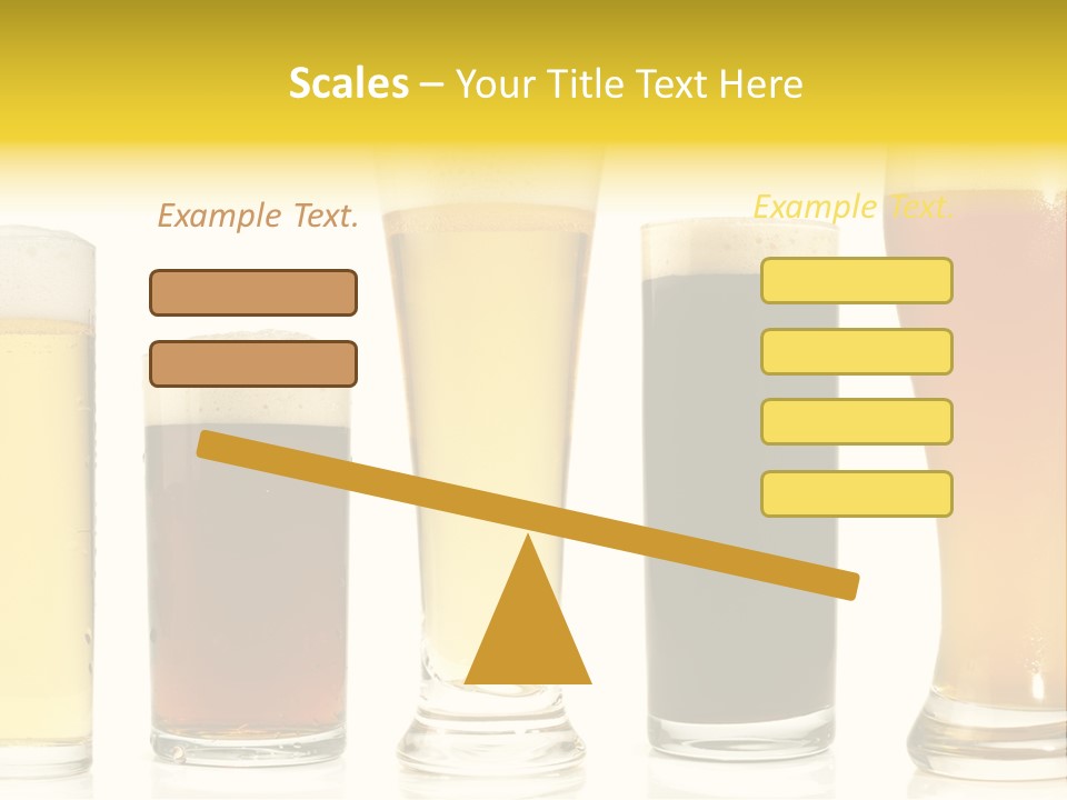 Schaum Bockbier Schwarzbier PowerPoint Template