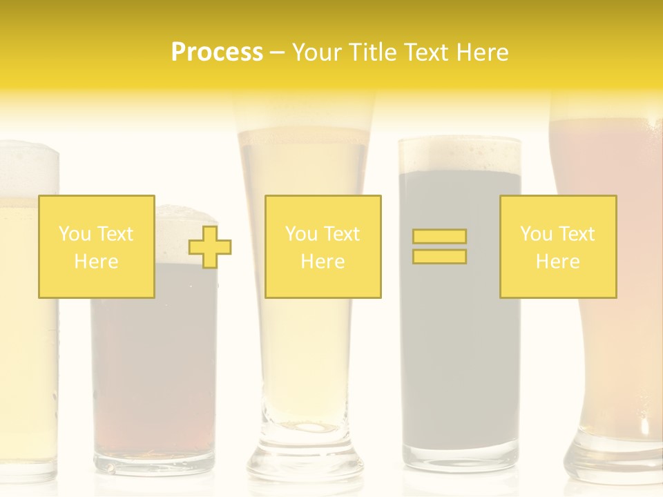 Schaum Bockbier Schwarzbier PowerPoint Template