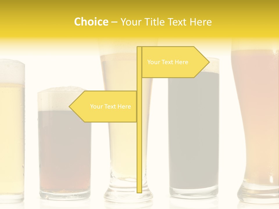 Schaum Bockbier Schwarzbier PowerPoint Template